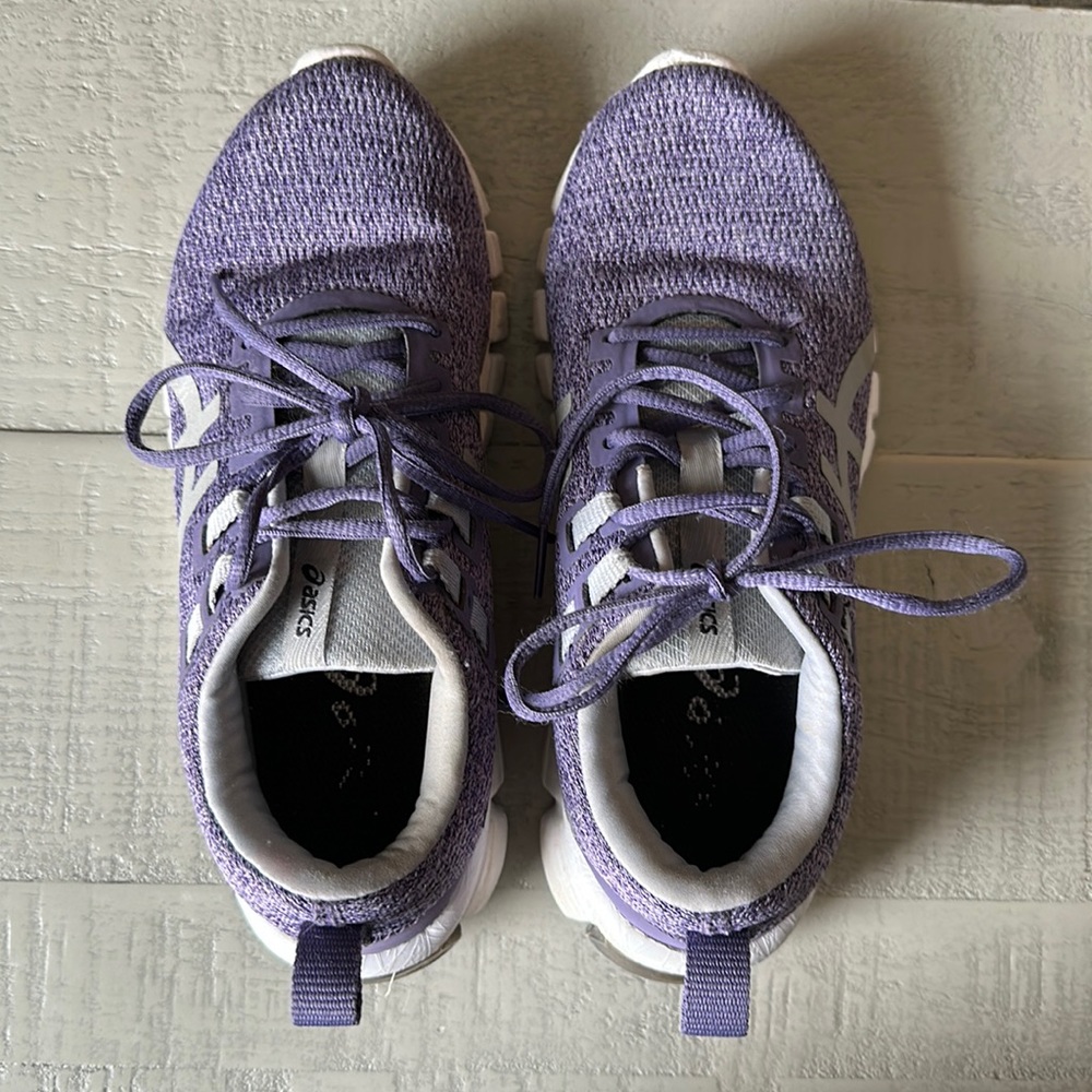 Asics women’s size 6 purple and grey sneakers